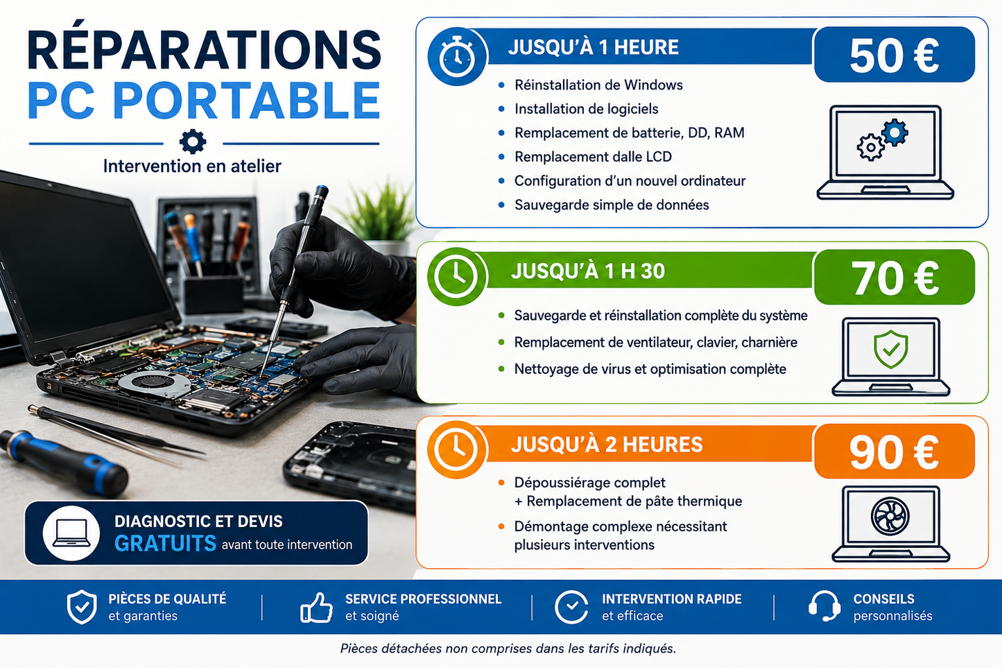 Réparation PC & Smartphone