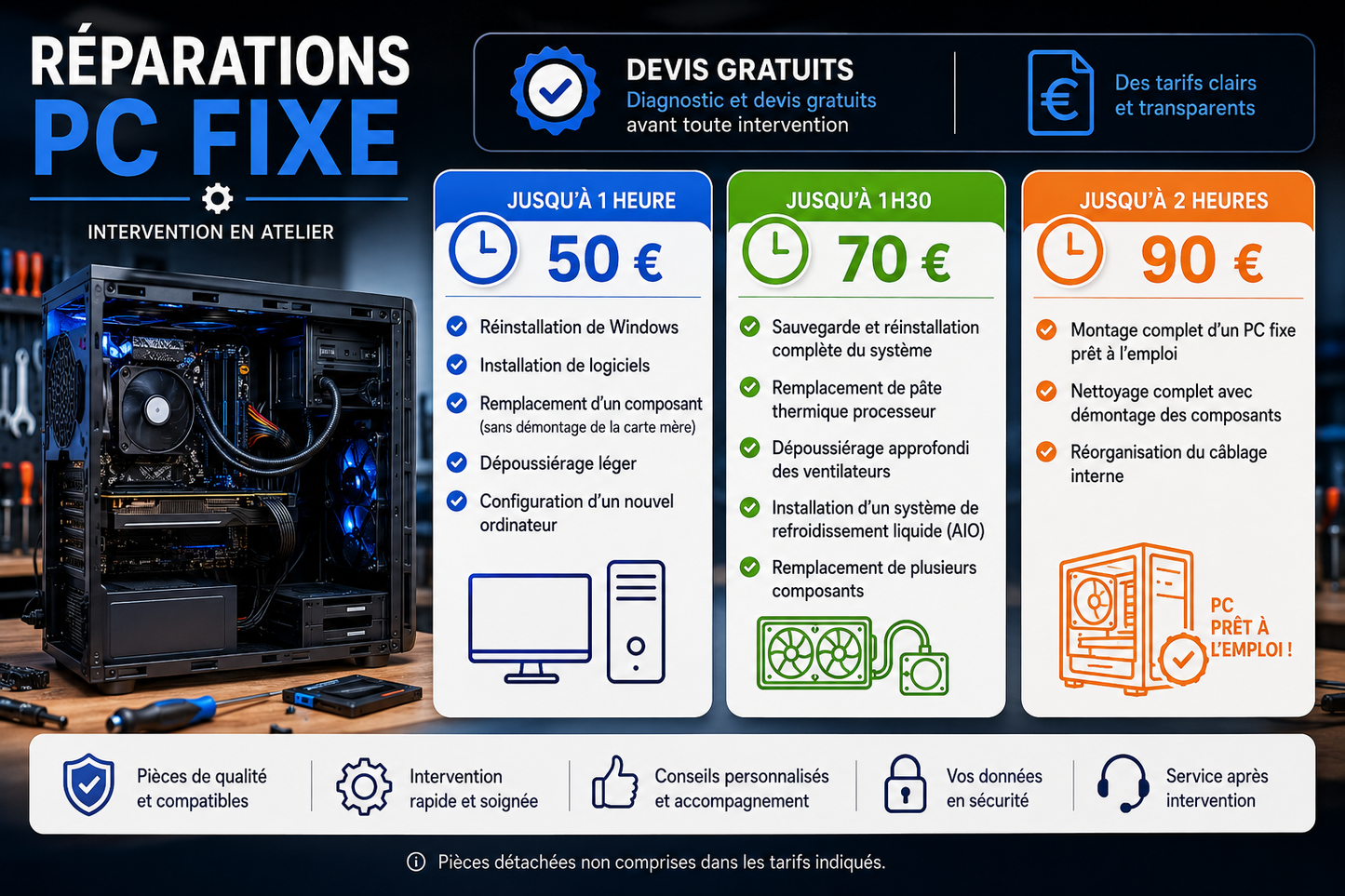 Réparation PC & Smartphone