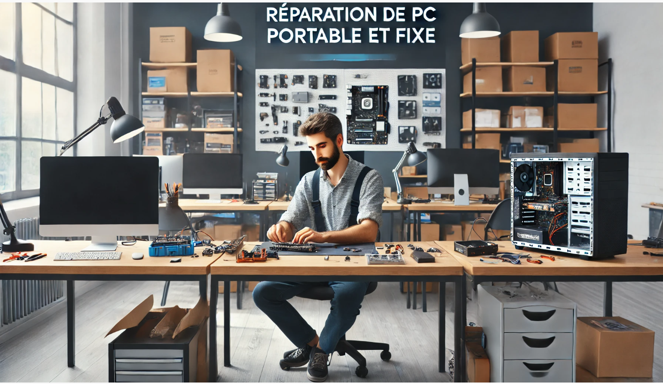 Service de Réparation PC Fixe et Portable